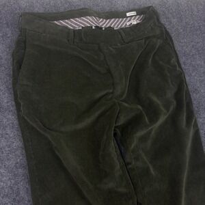 Peter Millar Nanoluxe Corduroy Pants Mens 36 Olive Green Straight Leg MF15B91